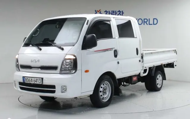 더뉴EV6 중고차 [카고]더뉴봉고3 1.0톤/더블캡/초장축 매물 사진 7 - 2022/11 97,858km
